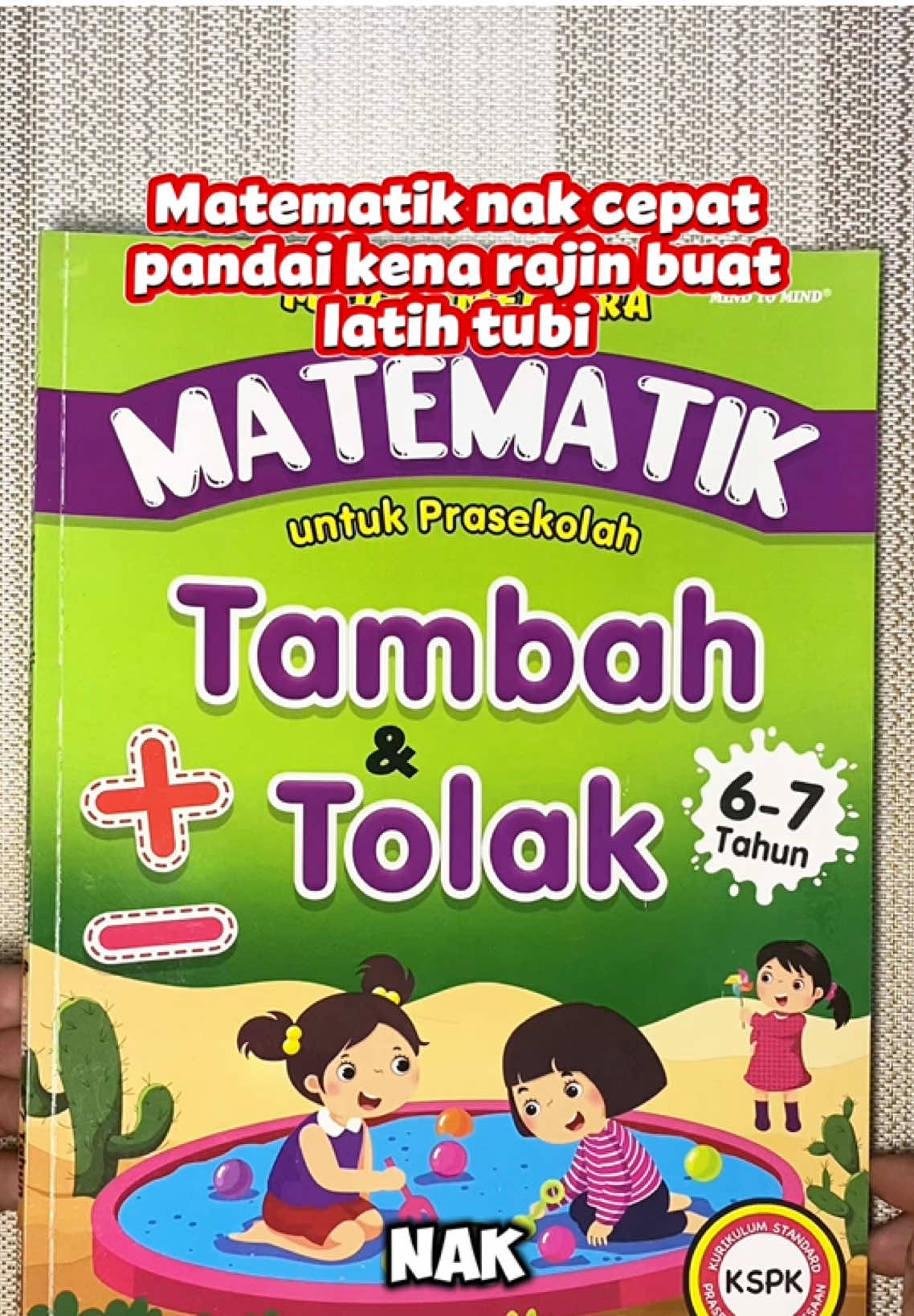 Buku latihan matematik tambah tolak #matematiktambahtolak#bukulatihan 
