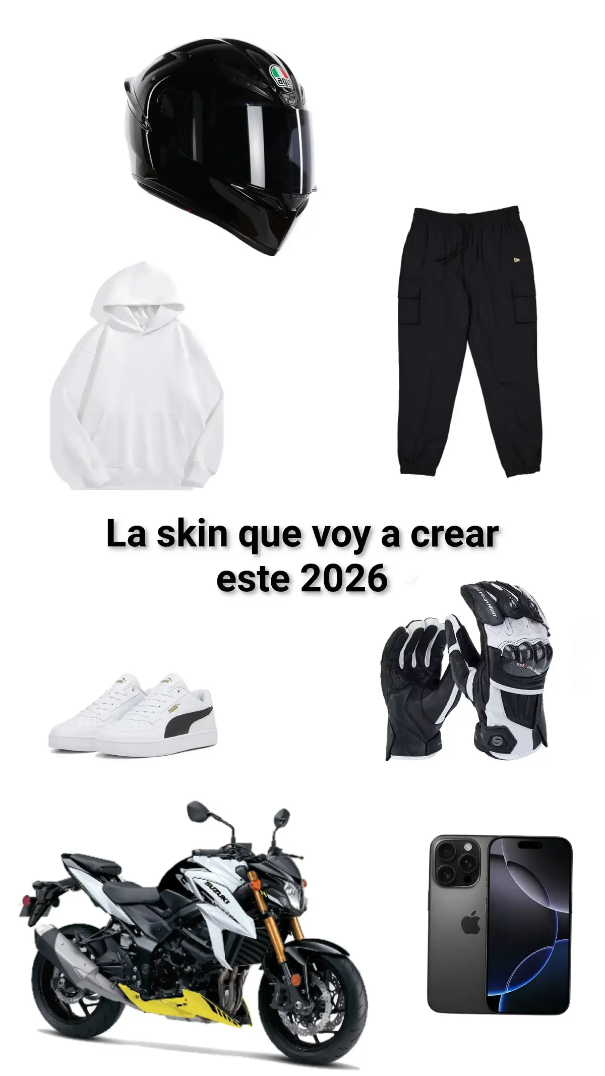 Y ya armaron su Skin para el 2026...? #moto #contenido #baiker #suzuki #gsx750 