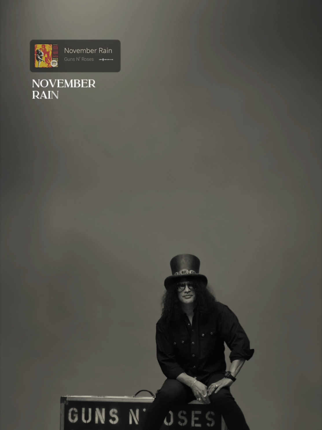 Guns N' Roses  |  November Rain . . .   #CapCut #gunsnroses #novemberrain #axlrose #slash 