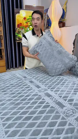 Bộ Ga Gối Nỉ Nhung COCO Cao Cấp