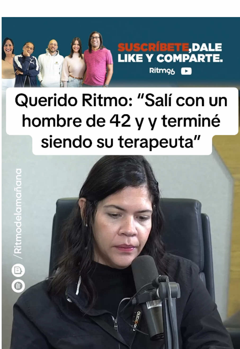 Querido Ritmo: “Salí con un hombre de 42 y y terminé siendo su terapeuta” 