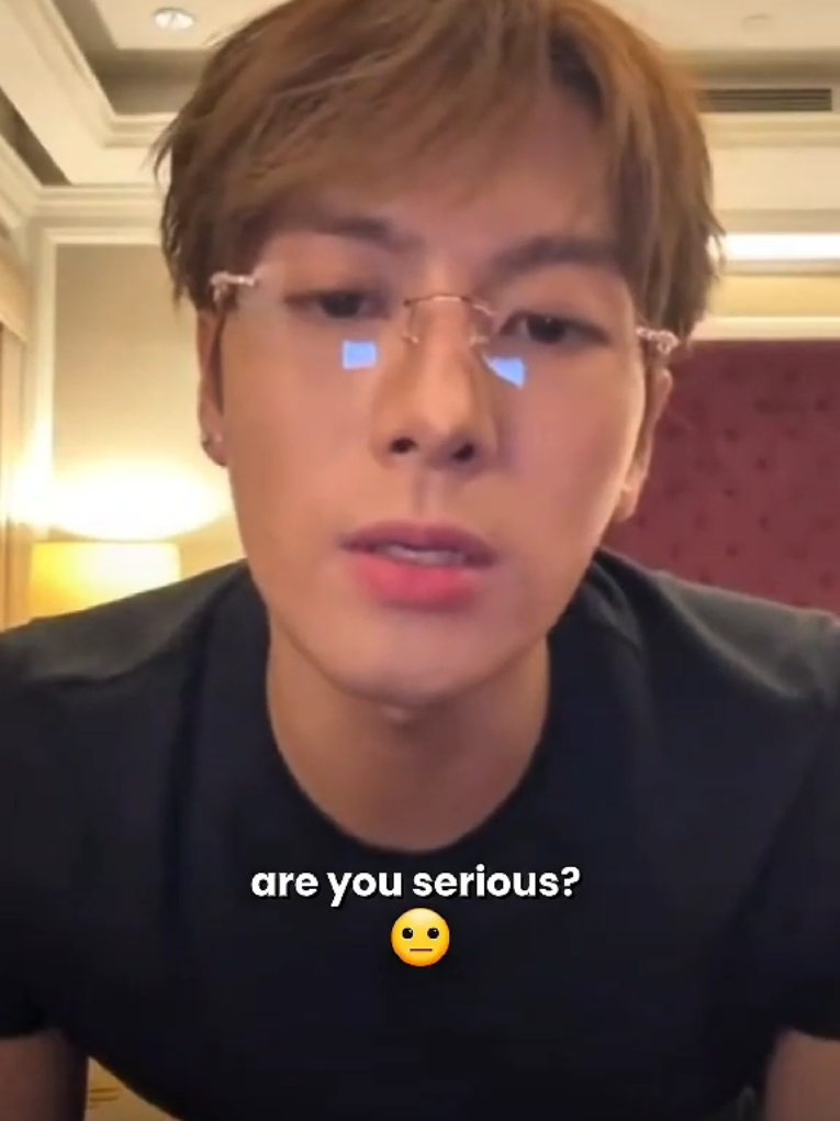 girl that's Jackson Wang from China 😆 #jacksonwang #got7 #fyp #kpop @Jackson Wang 王嘉爾 잭슨 #trending 