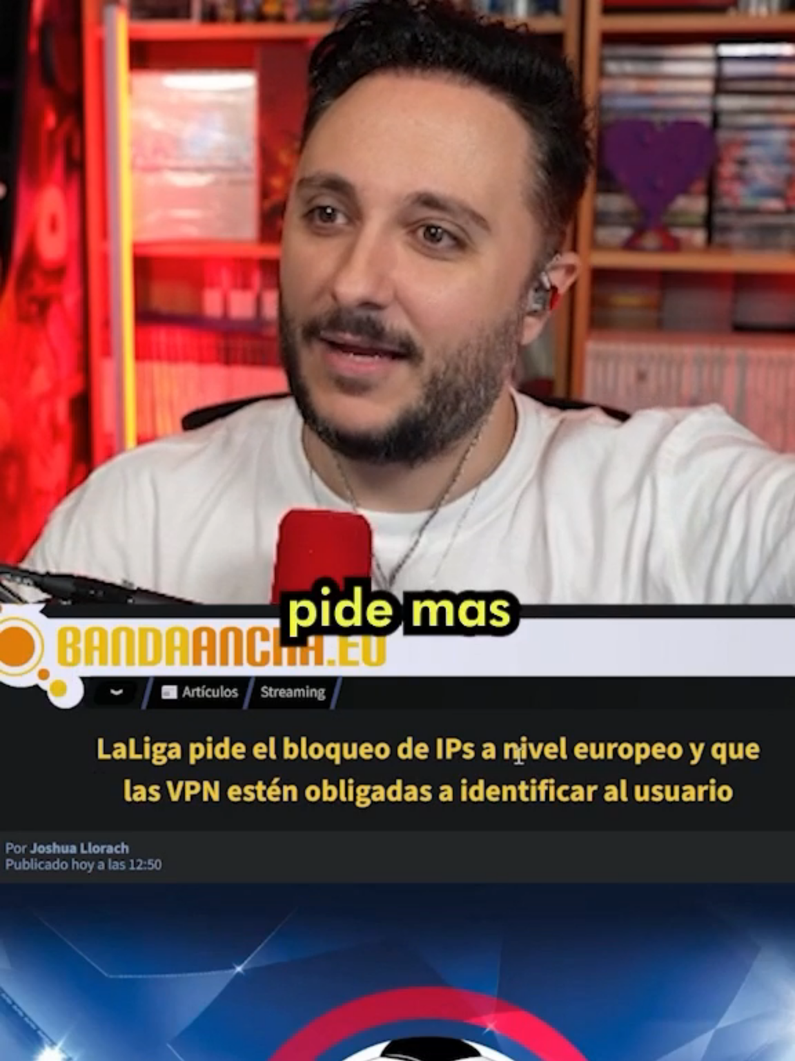 LaLiga quiere que las VPN revelen tu identidad #laliga #noticias #fyp #videojuegos #vpn