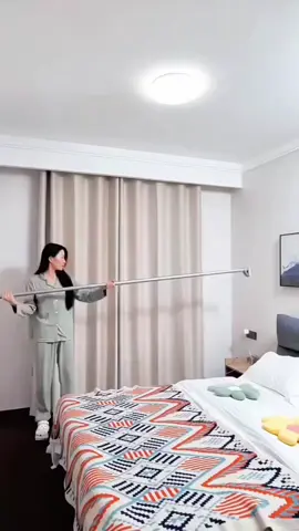 Thanh treo đa năng inox không cần khoan tường, thanh treo quần áo gắn tường tháo lắp dễ dàng #thanhtreoquanao #giadungthongminh #giadungtienich #xuhuong #trending 