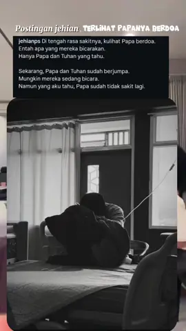 postingan jehian, terlihat papanya berdoa 🥺🥀.  turut berduka cita atas Meninggalnya ayahnya jerome polin🥀 #papajeromemeninggal #papajerome #jehianpanagiansijabat #jeromepolinmenangis  #ayahnyajeromepolin 