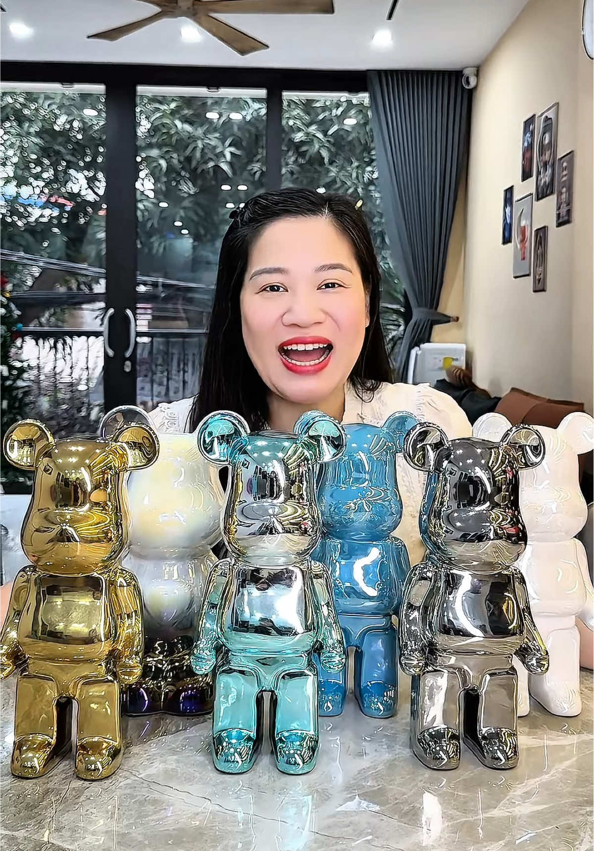 Gấu bearbrick decor #hanghoanhi #decor #gaubearbrick #bearbrick 