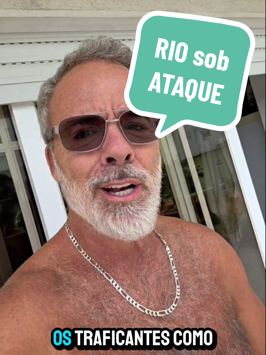 O real motivo da chacina nos morros do Rio. concorda? #geopolitica #riodejaneiro 