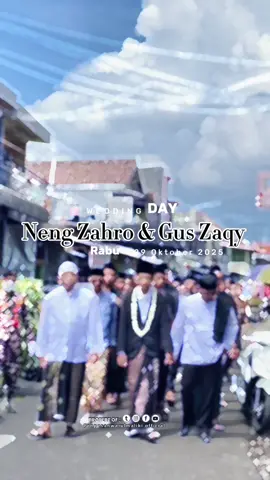 Masyaallah. Selamat Neng Zahro dan Gus Zaqy. Semoga menjadi keluarga Yang Sakinah mawaddah Rohmah dan Barokah dna segera diberi momongan yang Solih dan Solihah. @zahro_ell @muzaki.amna  #santri #santrinusantara #santrikeren #santrisalafi #santrindonesia   