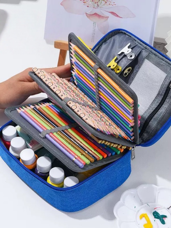 🎒 Diga adeus à bagunça! Estojo Organizador Perfeito Chegou! 🤩 Capacidade Máxima: Leve até 72 canetas/lápis e mantenha tudo no lugar! Design Inteligente: Nylon resistente, divisórias internas e zíper de alta qualidade. Versátil: Ideal para a escola, faculdade ou para organizar materiais de arte (Feminino/Masculino). 👉 LINK EXCLUSIVO DE COMPRA NA BIO! (Lembre-se de colocar o link na descrição do seu perfil do Instagram.) Link da Shopee https://s.shopee.com.br/7V8BgBxLhQ ⚠️ Promoção sujeita à alteração de preço e estoque do site. Não perca!