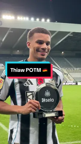 Presenting your Sela Player of the Month for October - Malick Thiaw Thiaw Thiaw! 🇩🇪 