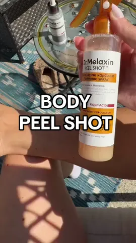 Everything you need for soft smooth skin. @Dr.Melaxin Global Duo: peel shot for the body and feet that comes with the original peel shot rice ampoule for facial exfoliation #drmelaxinpeelshot #exfoliant #creatoricons #tiktokshopblackfriday #tiktokshopcybermonday 