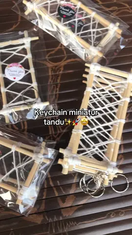 Keychain anak pmr/pramuka✨🚀🤩#miniatur #tandu #keychain #ganci #gantungankunci 