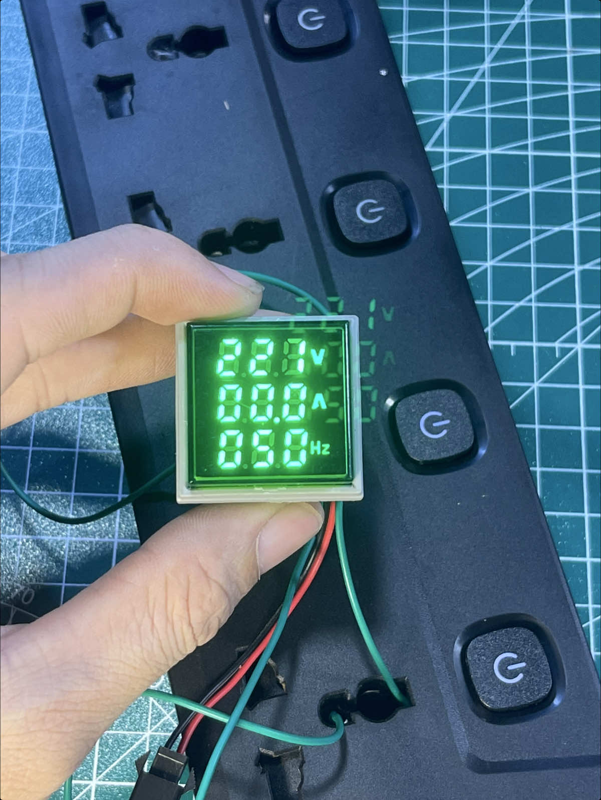 Đồng hồ đo điện áp dòng điện 100A - đồng hồ tủ điện #donghododien #donghododongdien #donghotudien #donghododanang #machhienthidienap 