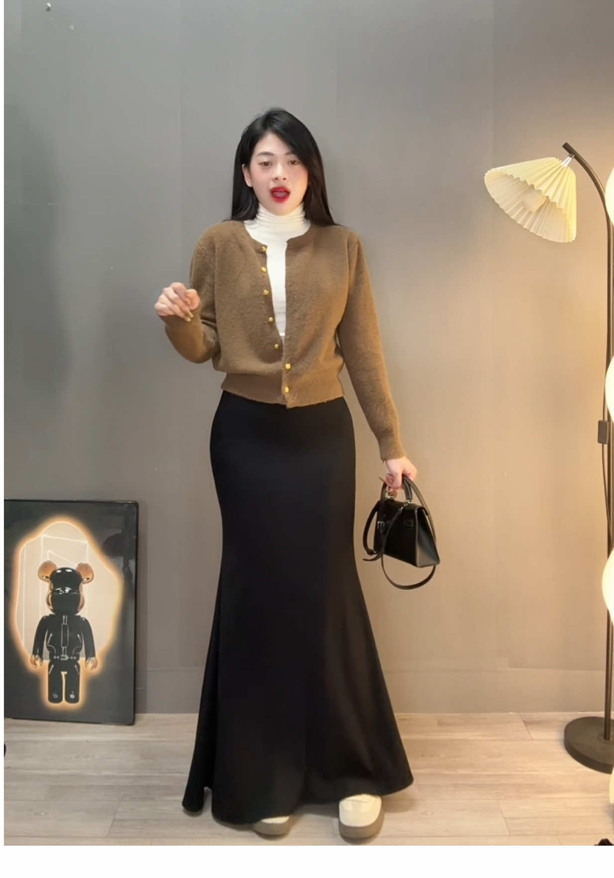 Chân váy đuôi cá ưng nhấtttt #chanvay #quanao 