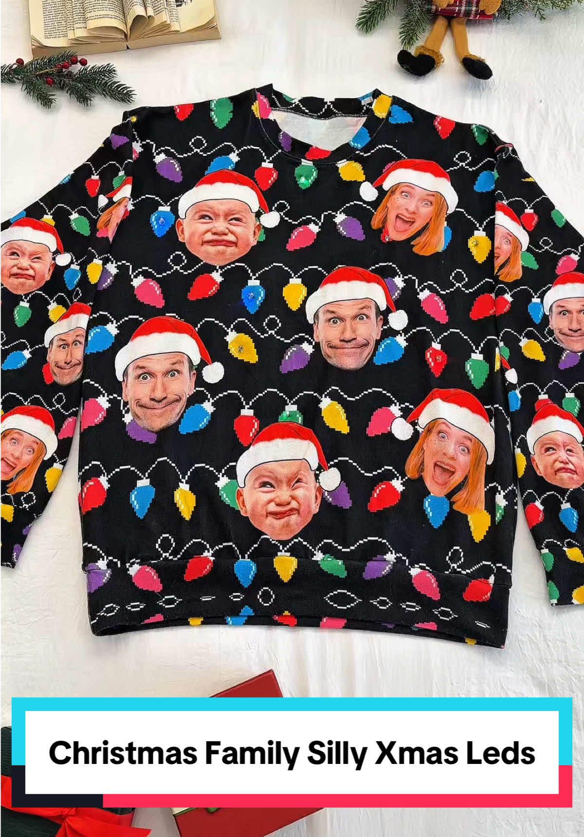 The only thing uglier than the sweater is how funny you’ll look 😂🎅 #macorner #uglysweater #christmasparty #funnygift #holidaycheer