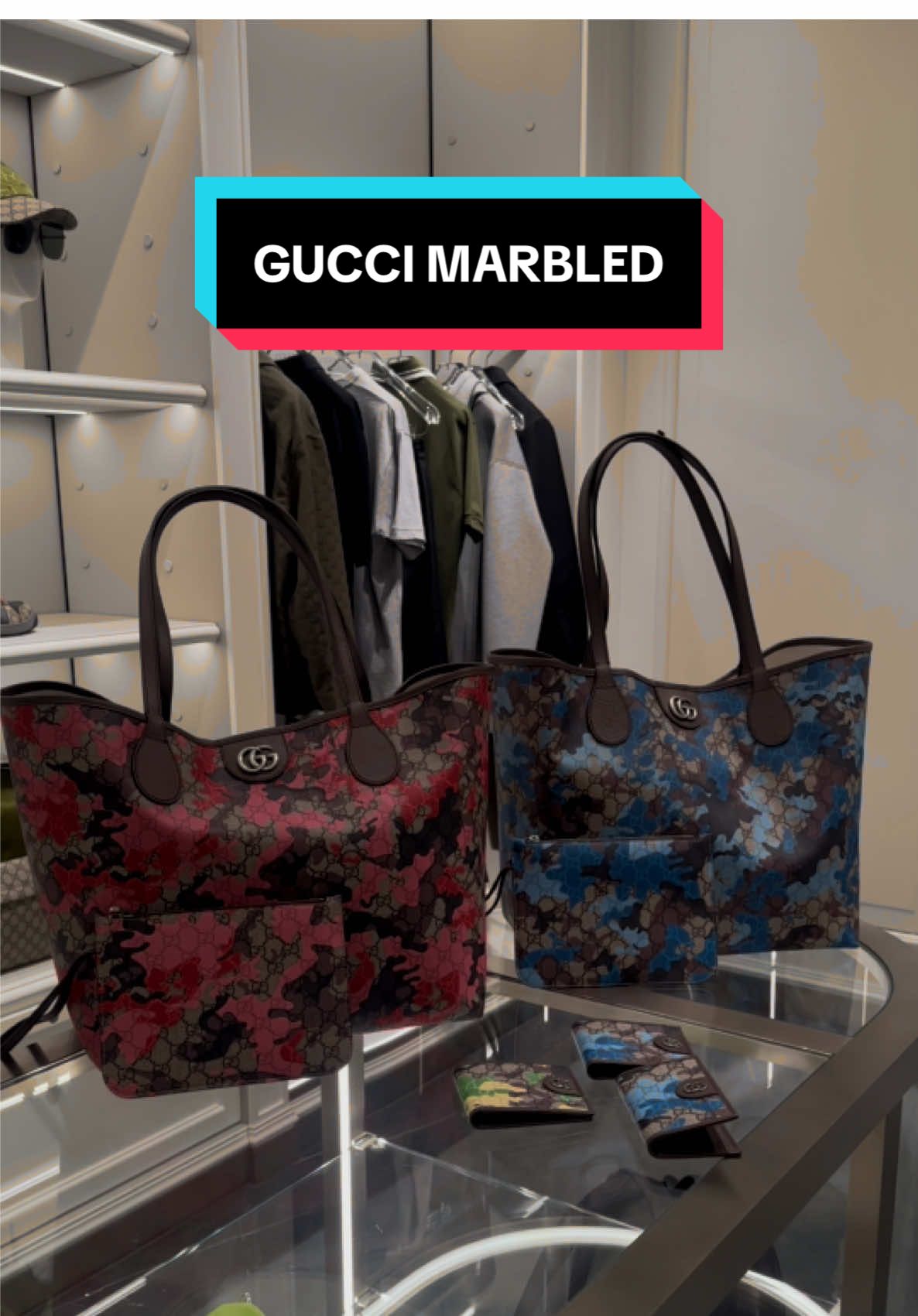 Seasonal Collection 🤩 #AzriGucciTRX #Guccimarbled #Mensbag #walletformen #seasonal 