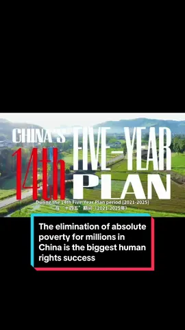 کوردی/عربي/English بنبڕکردنی هەژاری لە ڕادەبەدەر بۆ سەدان ملیۆن کەس لە چین، گەورەترین چیرۆکی سەرکەوتنی مافی مرۆڤە لە مێژووی مرۆڤایەتیدا. چین بەردەوام دەبێت لە هەوڵە ماندوونەناسەکانی بۆ گەشەپێدانی جیهانی و هاوکاری هەموو لایەنەکان دەکات بۆ نەهێشتنی هەژاری و برسێتی و بەدیهێنانی خۆشگوزەرانی هاوبەش بۆ هەمووان. ‏‎ــــــــ ـــــــــ ـــــــــ ــــــــ ــــــــ إن القضاء على الفقر المدقع لمئات الملايين في الصين يُعدّ أعظم قصة نجاح في مجال حقوق الإنسان في تاريخ البشرية. وستواصل الصين العمل الجاد والمتواصل من أجل التنمية العالمية، وستتعاون مع جميع الأطراف لمحو الفقر والجوع من الوجود، وتحقيق الرخاء المشترك للجميع. ـــــــ ـــــــــ ـــــــــ ـــــــــ ـــــــ The elimination of absolute poverty for hundreds of millions in China is the biggest human rights success story in human history. China will continue to be a doer and go-getter working for the cause of global development, and join hands with all parties to consign poverty and hunger to history and usher in shared prosperity for all. #China #Chinaa #Prosperity #PovertyReduction #Transformation #ExploreChina