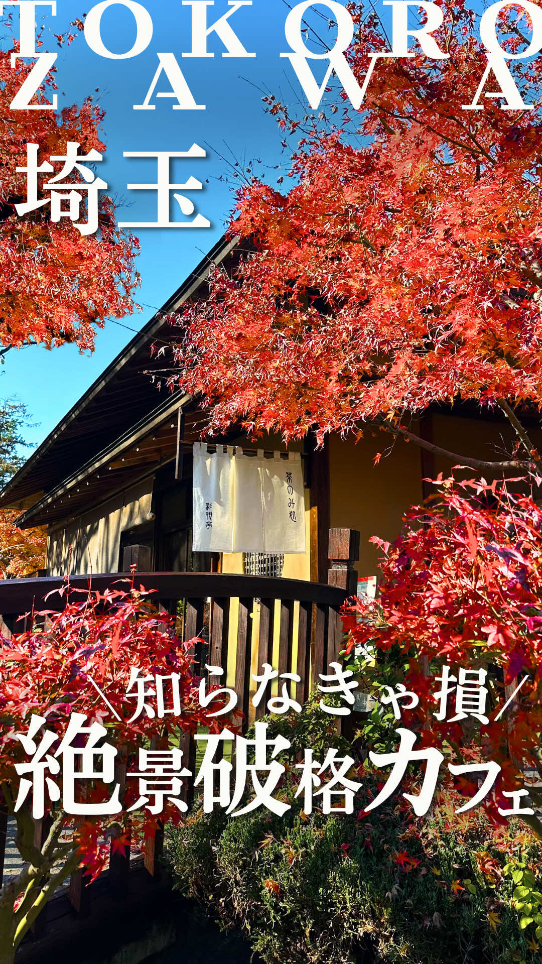 これ無料って凄すぎる！ しかも絶景見ながらカフェできるのに激安！ 【2024年12月4日撮影】  『埼玉県民ならフォロー必須！ おしゃれな穴場カフェ満載♡』 👉@saitama_matome 見返せるように”保存＆フォロー” よろしくお願いします！ ーーーーーーーーー 『 彩翔亭（さいしょうてい） 』 📍埼玉県所沢市並木1-13 所沢航空記念公園内 🕐 営業時間  10:00〜16:00 🚫 定休日：月曜（たまに不定休あり） 🚗 駐車場：あり(所沢航空記念公園の) 🐶庭園内わんこNG❌ 🍽…料金・メニュー...🍽 ☑︎ まっ茶 / ¥300 ☑︎ 和菓子 / ¥300 ☑︎ まっ茶フロート / ¥500 ▾ ▾ 所沢航空公園内にある 日本庭園「彩翔亭」の紅葉が綺麗なの知ってる？🍁 【2024年12月4日撮影】 こちらの日本庭園は入園無料！ 四季折々を楽しめる草花や竹林ゾーン、 小さな滝や大きな鯉が泳ぐ池など 小さめですが見どころ満載！ 日本庭園内には小さな茶室があり、 コーヒーやお抹茶がいただけます☕️ 日本庭園を眺めながらのロケーションで お抹茶がなんと一杯300円😳 選べる和菓子も300円！アイスクリームも300円！ 絶景眺められてこの価格は凄すぎます！！ 所沢航空記念公園行った際には探してみてね♡ ーーーーーーーーー  #所沢グルメ #所沢カフェ   #埼玉グルメ #埼玉カフェ  #絶景カフェ  