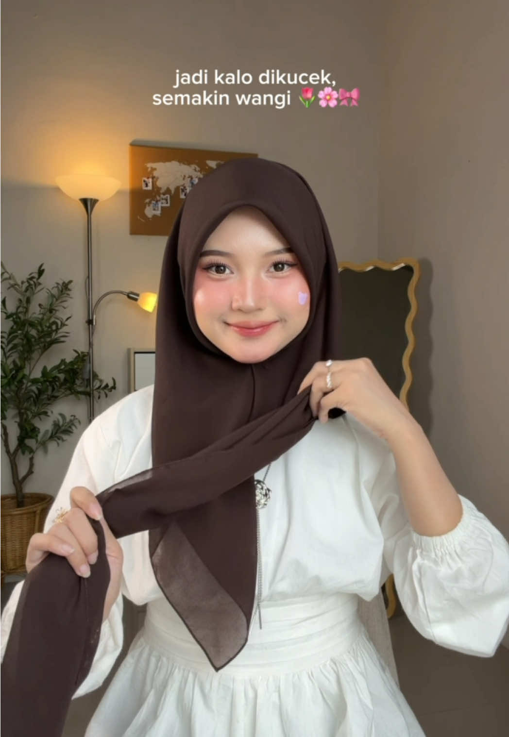 please wangi bgt hijabnyaaa?💗🌸✨ aromatic hijab from @LATELA HIJAB 