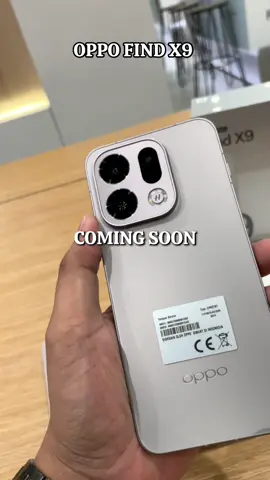 Comingsoon Oppo FIND X9, dengan fitur AI terlengkap, CPU tertinggi, Lensa kamera terbaik, dan satu-satu handphone flaship dengan baterai diatas 7000mAh #findx9 #oppolovers #oppoindonesia #findx9pro #oppo 