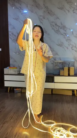 Đèn led trang trí hai hàng sáng đẹp rực rỡ siêu bền đẹp #zeedio #thaotep 