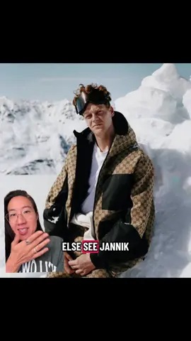 Like fine if he’s skiing 🟦 but this one? I’m thinking stunt double? #gucci #janniksinner #tennistok #sinner #tennis 