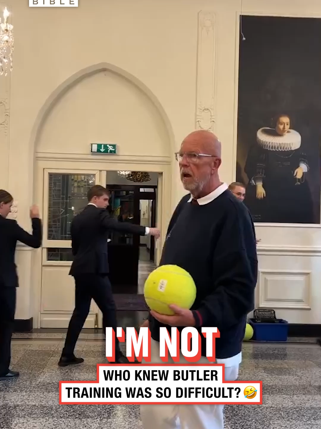 Where can I apply for this job? 😅 (🎥: IG/ theinternationalbutleracademy)