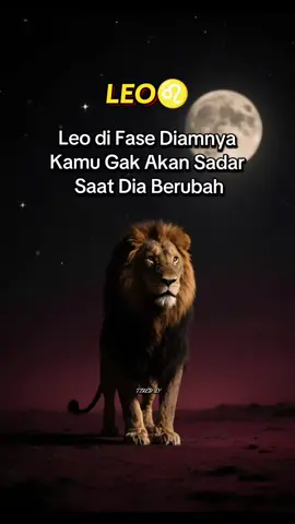 Leo di fase diam nya #leo #zodiakleo #zodiak #leovibes #fyp 