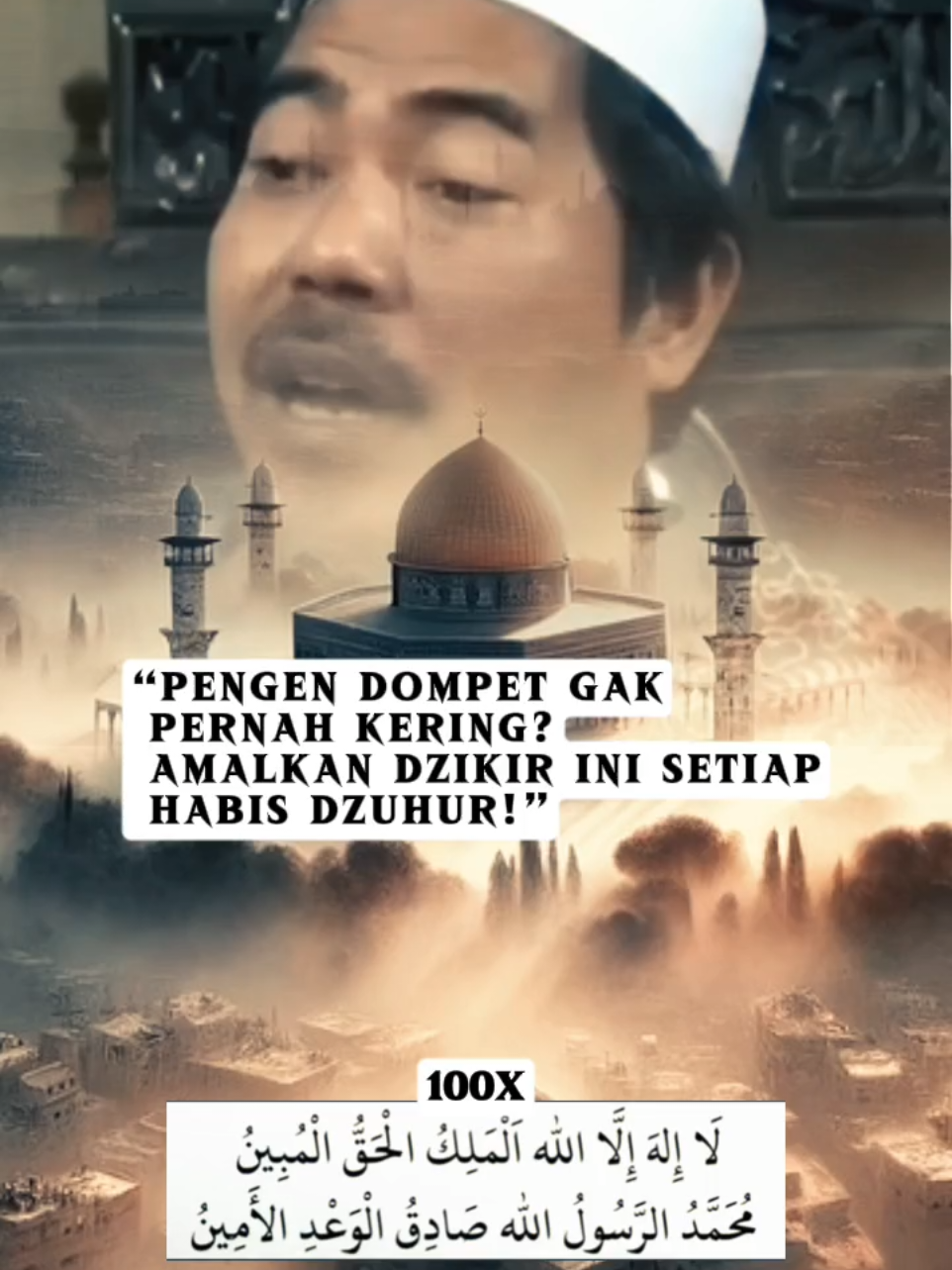 Dzikir “La ilaha illallah Al-Malikul Haqqul Mubin” adalah kalimat tauhid penuh makna — Tidak ada Tuhan selain Allah, Raja yang Maha Benar dan Nyata. Menurut para ulama, siapa yang membaca dzikir ini 100x setelah Dzuhur, maka Allah akan: 🌸 Melapangkan rezekinya 🌸 Menjauhkan dari kesulitan hidup 🌸 Menjadikan hatinya tenang dan diberkahi Amalan ini ringan di lisan, besar pahalanya, dan pembuka pintu rezeki tanpa batas. Jadikan rutinitas harianmu mulai hari ini 💫 #AmalanRezeki #Series #Amalan #DzikirPembukaRezeki #fypシ 