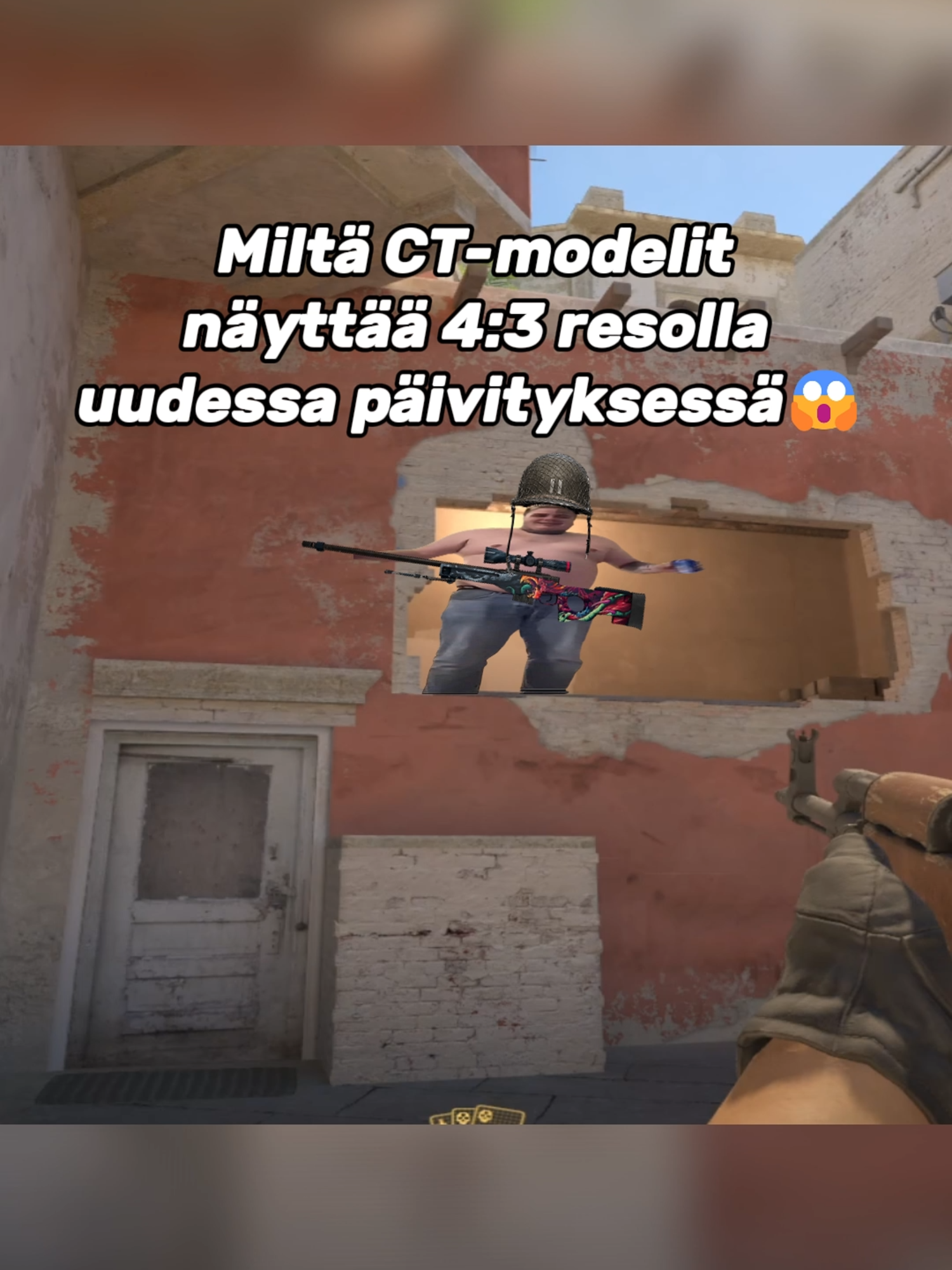 Lähetä tää sille tyypille, joka käyttää vieläkin 16:9...🙄 #cs2 #esportsfi #kynymedia #csgofi #cs2fi