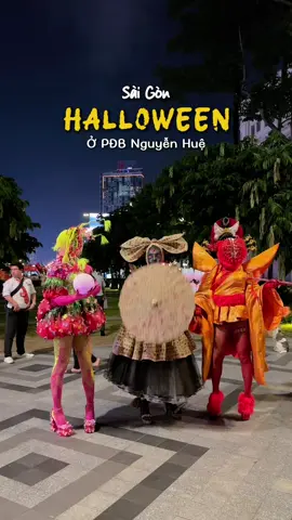 Không khí Halloween ở Sài Gòn ngay lúc này #halloween #saigon #paophe 