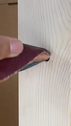 A smart sanding trick for inside a hole. #DIY 