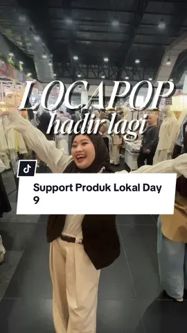 LOCAPOP COMEBACK! 😭😍 Abis gajian jatah belanja bajunya di @locapop.event udah pasti! Buanyak promo reeek sumpil aku kalap😩 #SupportProdukLokal kali ini war biasa, bener” mau belanja semua wuy😩😭 Cussssssss langsung ke @aeonmall_tanjungbarat lantai 5!!  Cuma sampe 2 Nov 2025!!