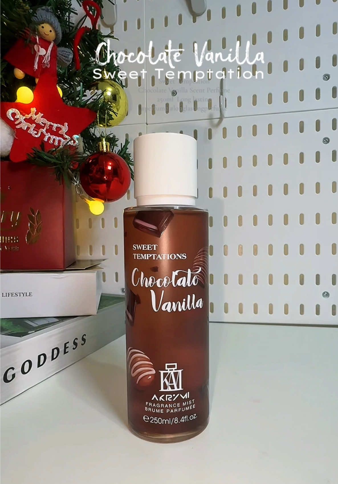 AKRYMI Sweet Temptation Chocolate Vanilla Scent Perfume 250ml  Long lasting #perfume #longlastingperfume #chocolatevanilla 