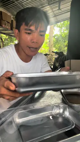 Food container with cover 5pcs 304 stainless steel tray with sealed 