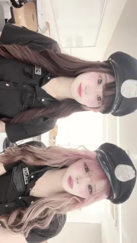 学祭１日目ポリスきたの💞💞#コスプレ#ポリス #中日美容 