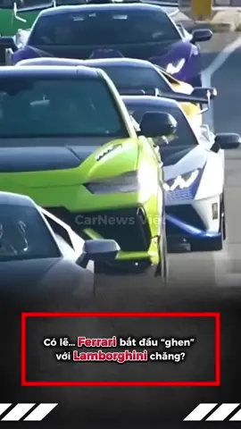 Ai nói FERRARI không ghen?  #ferrari #lamborghini #sieuxe #viral #carnewsviet 