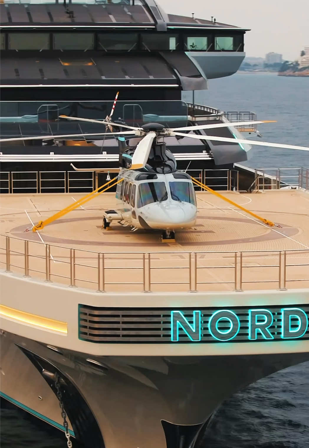 NORD is back in the Meds.. #yacht #luxury #yachtlife #monaco #fyp 