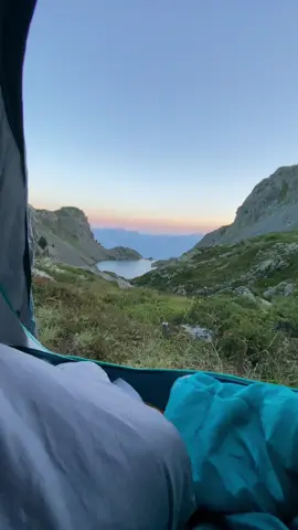 Bivouac Lac du Crozet 📍1974 m  #foru #alpes #mountain #sunsetlover 