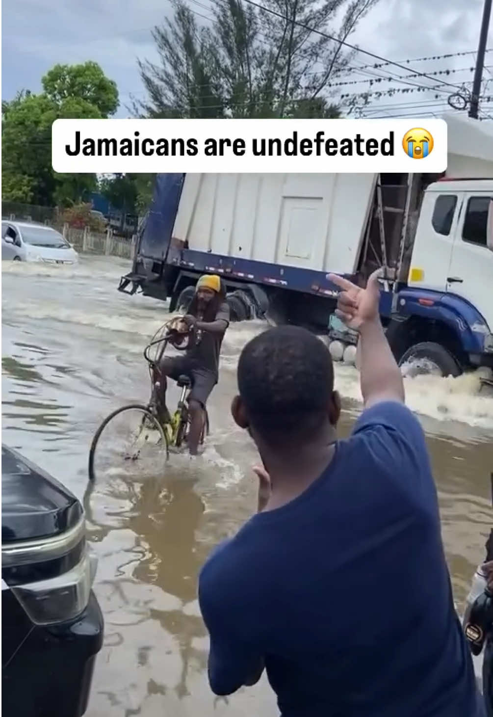 Jamaica is not a real place 😂😆🎬 Prayers to everyone who lost their lives in Hurricane Melissa, and to those who lost their homes and property during the landfall. 🙏🏾 Caption Credit: @stylz_vds #jamaicatiktok #jamaicantiktok #viral #trending #fyp 