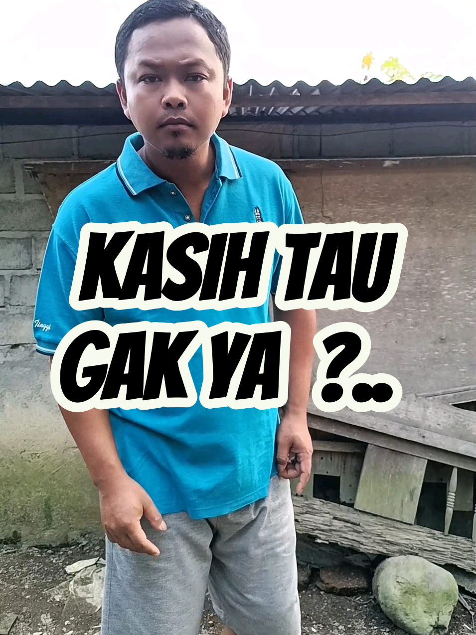 Kasihtau gak ya? #NgakakSeharian #BikinHariKamuKetawaTerus #ReaksiLucu #JogetLucu #VideoKocak 