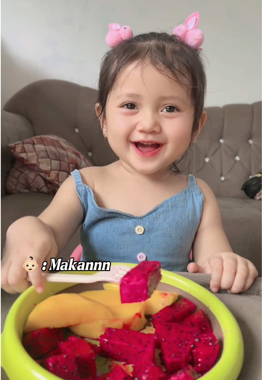 Buah punya dila udh abis minta yg punya adiknya😂🤏🏻 #masyaallahtabarakkallah #cillamakan 