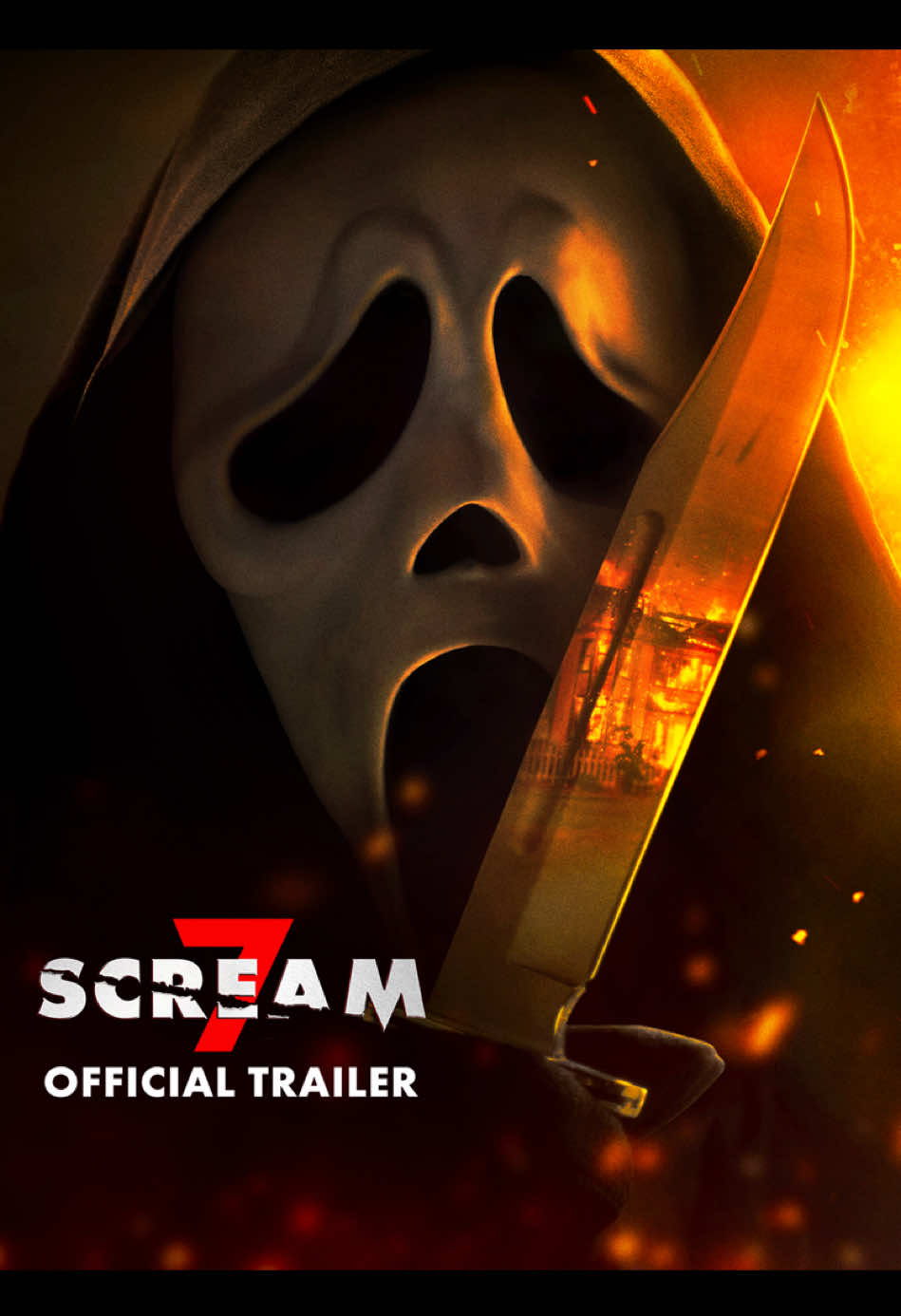 I’m gonna burn it all down. Watch the Official Trailer for #Scream7 – Only in theatres February 27, 2026.