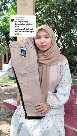 Membalas @rizkyalfinsyaputr Yakaan bun, padhal kalau harga 50 rb an dapet 1 masih worth it bgt karna bahan nya twill premium loh, tp kali ini flash sale 100 rb dapat 3. Lumayan bgt buat acara, hang out, sekolah gitu kan celana nya.  Kebangetan sih murahnya, semoga masih ya bun buruan di co sekarang juga.  #chinosanakpremium #celanachinosanak #celanapanjanganak #fyp 