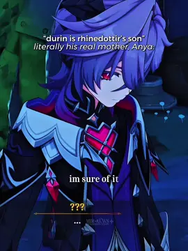 i hate the fandom that says don’t remember andersdotter.  “mini durin is rhine’s son”… my anya deserves better  #GenshinImpact #minidurin #andersdotter #rhinedottir 