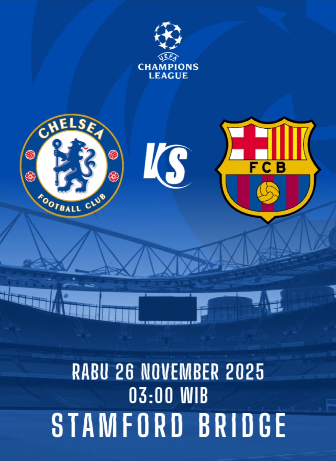 Match yang ditunggu!! #chelsea #barcelona #uefachampionsleague #football #footballtiktok #ktbffh #viscabarca 