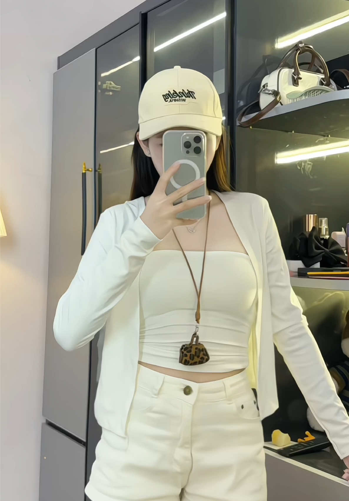 Không phải chất thun tăm mà chất cotton lạnh #aokhoaccardigan #outfit #fyp #viral #xuhuong 