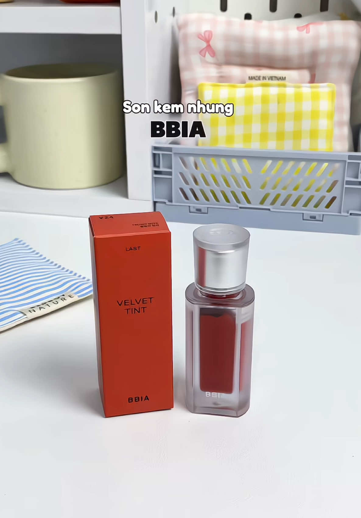 Dòng son quốc dân BBIA đã được thay áo mới rùii 💄💋 #nhyeeunbox #bbia #sonkemnhung #sonbbia #unboxing #review #xuhuong #viral 