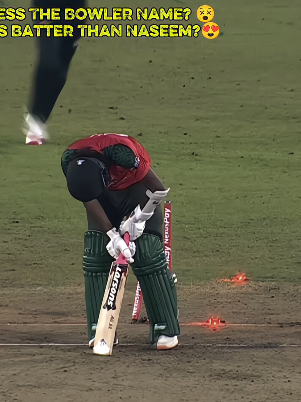 Guess The Bowler Name Pace + Swing + Speed He is Batter than Naseem Shah right?...//😵😍😍 #creatorsearchinsights #ismail_edits39 #salmanmirza #cricket #viral 