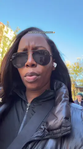 My only exception is if your dog is in a carrier or in some sort of dog bag. Otherwise, I don’t want Miso jumping around in the already small 2x2 inch coffee shop!  #dogsoftiktok #dogsofnyc #dogowner #dogmom 